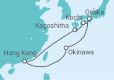 Itinerario del Crucero Japón - Royal Caribbean