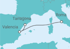 Itinerario del Crucero España - MSC Cruceros