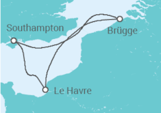 Itinerario del Crucero Vietnam, Camboya, Tailandia - Holland America Line