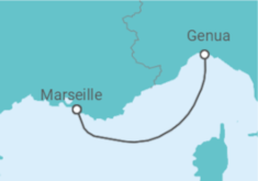 Itinerario del Crucero Noruega, Dinamarca TI - AIDA