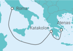 Itinerario del Crucero Grecia - MSC Cruceros