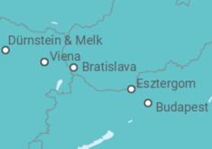 Itinerario del Crucero Danubio clásico - Crucemundo