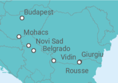 Itinerario del Crucero Gemas del sudeste de Europa - AmaWaterways