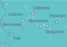 Itinerario del Crucero Alemania - Emerald Cruises