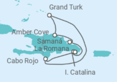 Itinerario del Crucero República Dominicana, Bahamas - Costa Cruceros