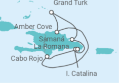 Itinerario del Crucero República Dominicana, Bahamas TI - Costa Cruceros