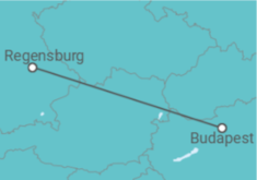 Itinerario del Crucero Hungría, Alemania - Emerald Cruises