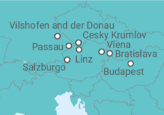 Itinerario del Crucero Escapadas de la ciudad: El Danubio - AmaWaterways