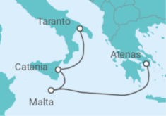 Itinerario del Crucero Malta, Italia - Costa Cruceros