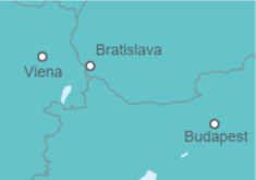 Itinerario del Crucero Escapada Semana Santa Danubio - Crucemundo