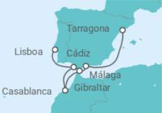 Itinerario del Crucero Esplendor del Mediterráneo 2027-2028 - Celestyal Cruises