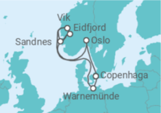 Itinerario del Crucero Italia, Francia, España - Costa Cruceros