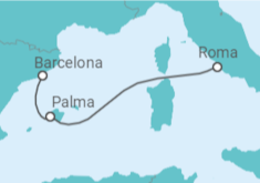 Itinerario del Crucero España - MSC Cruceros