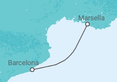 Itinerario del Crucero Francia - MSC Cruceros