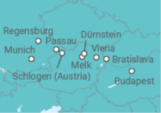 Itinerario del Crucero Desde Munich a Budapest (Hungría) - Scenic cruises
