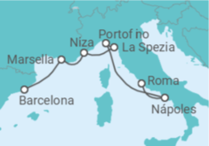 Itinerario del Crucero Italia, Francia - Celebrity Cruises