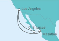 Itinerario del Crucero México - Princess Cruises