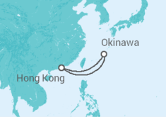Itinerario del Crucero Japón - Royal Caribbean