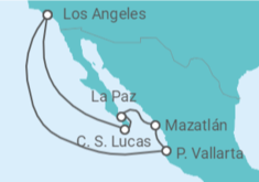 Itinerario del Crucero México - Carnival Cruise Line