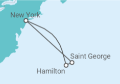 Itinerario del Crucero Estados Unidos (EE.UU.) - Oceania Cruises
