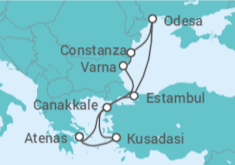 Itinerario del Crucero Turquía, Bulgaria, Ucrania, Grecia - Azamara
