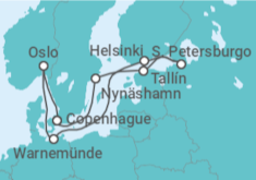 Itinerario del Crucero Joyas del Mar Báltico - Princess Cruises
