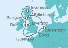 Itinerario del Crucero Reino Unido, Irlanda, Guernsey - Royal Caribbean