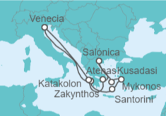Itinerario del Crucero Grecia, Turquía - Celebrity Cruises