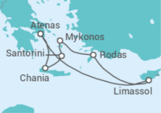 Itinerario del Crucero Chipre, Grecia - Celebrity Cruises