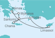 Itinerario del Crucero Islas Griegas  - Royal Caribbean