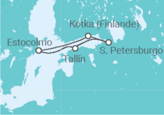 Itinerario del Crucero Suecia, Rusia, Estonia - Costa Cruceros
