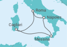 Itinerario del Crucero Italia - Costa Cruceros