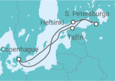 Itinerario del Crucero Cuentos de Hadas - Disney Cruise Line