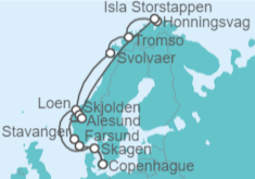 Itinerario del Crucero Noruega - Seabourn