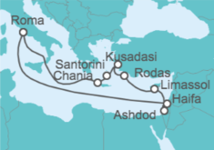 Itinerario del Crucero  Chipre, Grecia, Turquía - Royal Caribbean