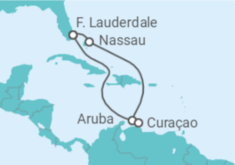 Itinerario del Crucero Bahamas, Aruba, Curaçao - Royal Caribbean