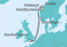 Itinerario del Crucero Noruega TI - MSC Cruceros