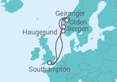 Itinerario del Crucero Noruega - Royal Caribbean