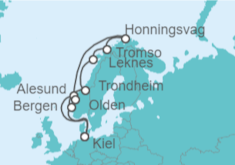 Crucero Sol de Media Noche desde Kiel (Alemania) (Costa Fascinosa) |  Logitravel