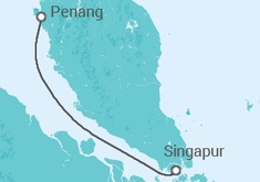 Itinerario del Crucero Singapur - Royal Caribbean
