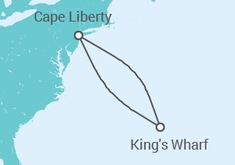 Itinerario del Crucero Bermudas - Royal Caribbean