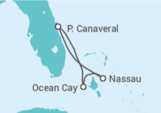 Itinerario del Crucero Bahamas, Estados Unidos (EE.UU.) - MSC Cruceros