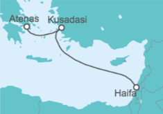 Itinerario del Crucero Turquía TI - MSC Cruceros