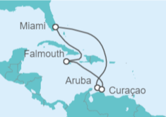 Itinerario del Crucero Aruba, Curaçao - Royal Caribbean