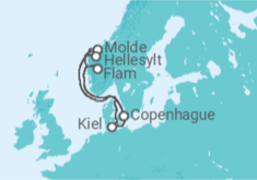 Itinerario del Crucero Dinamarca, Noruega TI - MSC Cruceros
