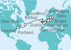 Itinerario del Crucero Desde Copenhague a Nueva York - Oceania Cruises