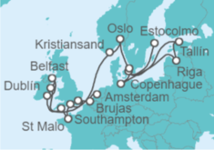 Itinerario del Crucero Desde Amsterdam a Estocolmo (Suecia) - Oceania Cruises