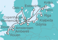 Itinerario del Crucero Desde Estocolmo (Suecia) a Amsterdam - Oceania Cruises