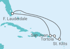 Itinerario del Crucero Antillas - Celebrity Cruises