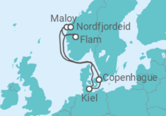 Itinerario del Crucero Dinamarca, Noruega TI - MSC Cruceros